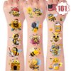 101+ Bee Temporary Tattoos – Waterproof Fake Tattoos for Kids, Girls, Boys, Teens & Adults – Ideal for Birthday Parties & Decorations
