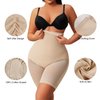 MOVWIN Tummy Control Body Shaper Shorts - High Waist Thigh Slimmer Panties Shapewear Black
