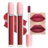 BINGBRUSH Super Stay Matte Longwear No-Budge Liquid Lipstick Makeup,Highly Pigmented Color and Instant Shine, Cheeky, Soft Matte Lip Cream Lightweight Lipgloss (19#&20#, Pack of 2)