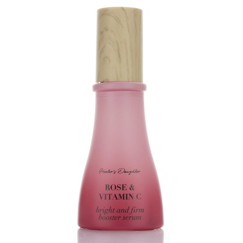 Healers Daughter Rose & Vitamin C Serum (1.5 FL oz). Brightening serum w/Vitamin C, Hyaluronic Acid, Manuka Honey, Bulgarian Rose helps firm skin & improve the appearance of Wrinkles & Dark Spots.