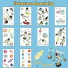 Space Party Supplies, Solar System Luminous Temporary Tattoos for Boys, Space Glow Birthday Party Decorations Favors for Kids, Space Fake Tattoos Stocking Stuffers Accessories (10 Sheets)
