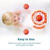 MARPPY Bath Toys, Bathtub Basketball Hoop for Toddlers Kids, Boys and Girls with 4 Soft Balls, Mold Free & Strong Suction Cup, Bathtub Shooting Game & Fun Toddlers Bath Toys for Boys or Girls