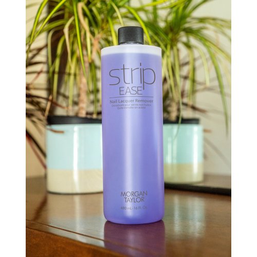Morgan Taylor Strip Ease Lacquer Remover, Nail Products, Nail Polish Remover, Fingernail Polish Remover, Polish Remover, 16 oz.