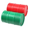 HIRCQOO 1/10 RC Decorations Accessories Plastic Oil Drum Fuel Tank Container Compatible with Traxxas TRX-4 Tamiya CC01 Axial SCX10 D90 Redcat HSP 90046 D110 1/10 RC Crawler Truck