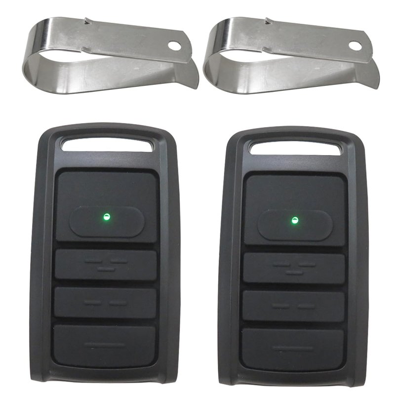 KOGUNXU New 2X Garage Door Remotes - Rolling Code Technology for ...