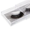 Stockroom Plus 30-Pack Transparent Empty Eyelash Boxes for False Eyelashes, Lash Cases Empty Bulk Wholesale with Glitter Paper Card for Makeup Artists, Women (4.4 x 2 Inches, 0.55" Width)
