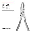 Fingernail and Toenail Nippers in Leather Case FINOX Surgical Stainless Steel Pedicure Nail Clippers German Toe Nail Cutter GERmanikure Solingen p126