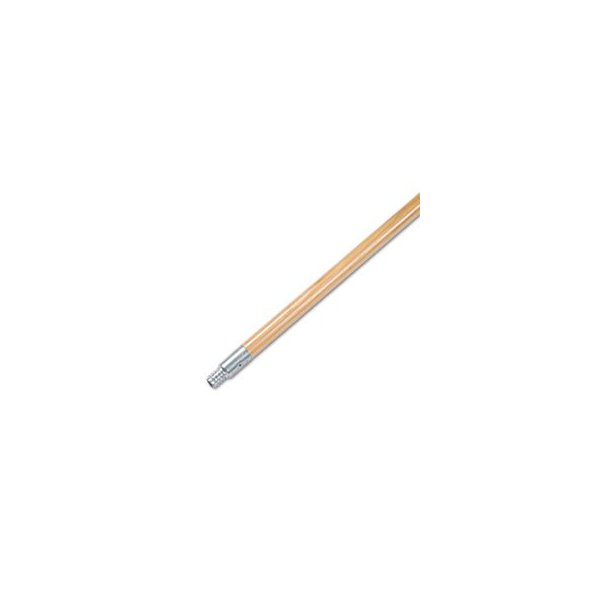 (6 Pack Value Bundle) BWK136 Metal Tip Threaded Hardwood Broom Handle, 1" Dia x 60in Long