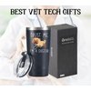 Onebttl Veterinary Gifts, Vet Tech Gifts, Appreciation Gifts for Veterinary Technologists on Christmas and Birthday, 20 oz Stainless Steel Insulated Tumbler - Dogtor