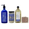 Bath & Body Works Aromatherapy Sleep Lavender Vanilla 3 Piece Set - Body Lotion ,Body Wash and Shower Steamers with a Himalayan Salts Springs Sample Soap