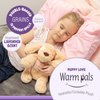 Warm Pals - Puppy Love - 1.5lbs - Cozy Microwavable Lavender Scented Plush Toys - Heated Stuffed Animal - Heatable Coolable Bedtime Comfort Plushie