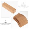 EXCEART 50Pcs Kraft Paper Lipstick Boxes, Essential Oil Packaging Boxes, DIY Supplies Beauty Accessories Makeup Organzier Tube Storage Lip Gloss Boxes