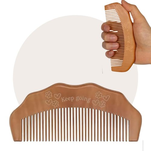 Natural Birthing Comb For Labor Pain | Wooden Comb For Women - Labor Comb For Labor And Delivery Essentials | Wood Comb For Pregnancy Contraction, Labor Pain Relief & Labor Gifts For Women