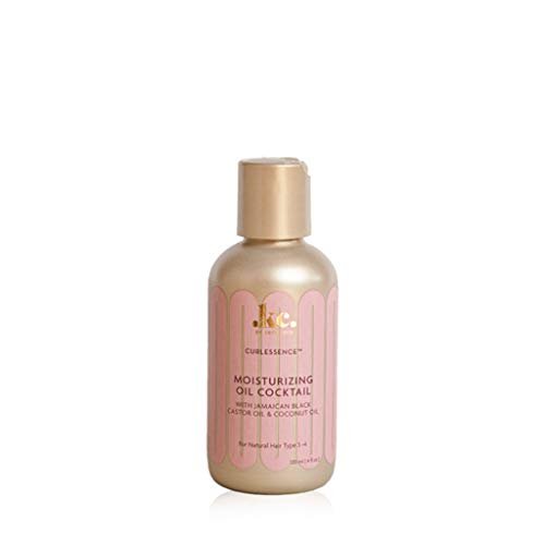 KeraCare CurlEssence Moisturizing Oil Cocktail - 4 fl oz - With Jamaican Black Castor Oil, Coconut Oil, Sunflower Oil & Soybean Oil