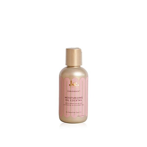 KeraCare CurlEssence Moisturizing Oil Cocktail - 4 fl oz - With Jamaican Black Castor Oil, Coconut Oil, Sunflower Oil & Soybean Oil