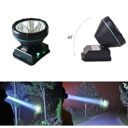 ODEAR Bright Headlamp Rechargeable LED Torch for Mining,Camping, Hiking, Fishing