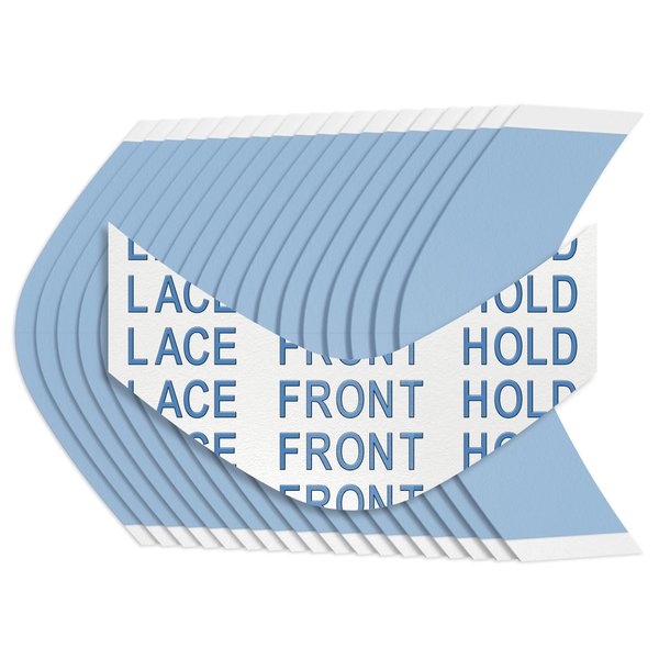 Sunshine Tape - Lace Front Wig Tape - 36 Pieces -Lace Hair Double Sided Toupee Adhesive (A Curve)