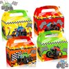 Roaring Good Time 12 PCS Monster Trucks Party Favor Boxes Monster Trucks Party Supplies Monster Trucks Party Favors Monster Trucks Tablecloth Monster Trucks Birthday Decoration