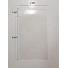 100 Pcs 4 3/8 X 5 3/4 Clear A2 Card Resealable Cellophane Cello Bags (fit A2 card only, not envelope)