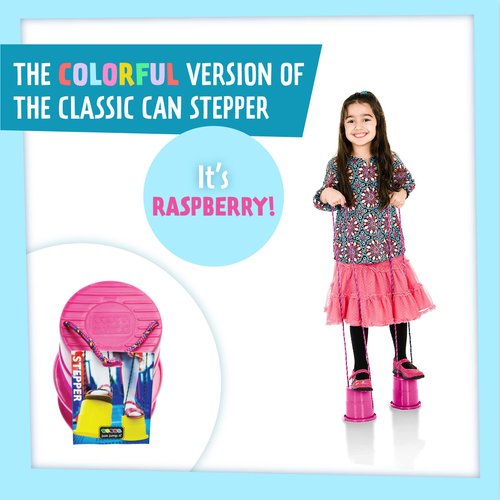 Just Jump It EZ Can Steppers Kids Stilts, Balance Stepping Stones for Kids, Walking Platform Stilt Sensory Stomper Toy for Children