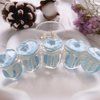 Fashion Hair Claw Clip, Cute Hair Clips for Girls, Strong Hold Hair Jaw Clips, Big Hair Clip Barrettes Hair Claws Crab Lovely Water Ripple Love Heart Design Claw Clips Hairpin Hair Styling Accessories for Women Girls (blue)