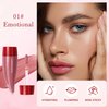 Juicy Lip Plumping Gloss, Pink Tinted Lip Gloss Lip Plumper, Hydrating Moisturizing Lip Tint Stain, Highly Pigmented High Shine Glossy Lip Oil, Long-Lasting Lip Gloss For Women Girls Dry Lip Care-01#