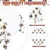 41pcs dog Party Supplies ,include 20 Plates, 20 Napkin and 1pcs Tablecloth,Used for Pet Dog Birthday Party Decoration (White dog HHH)