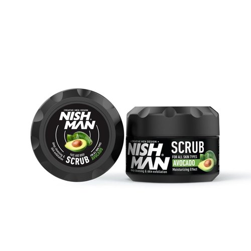 Nishman Face and Skin Scrub AVOCADO 300ml / 10.14fl.oz
