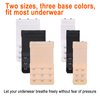 Tiousoni 6 Pieces Women's Bra Extenders 2 Hook / 3 Hook Comfortable Stretchy Bra Extension Strap (Black, White, Nude)