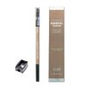 Eyebrow Pencil by YUKImarket | Professional Mineral Powder with Brush and Sharpener 6 colors 0.04oz (NO.1 Light Beige)