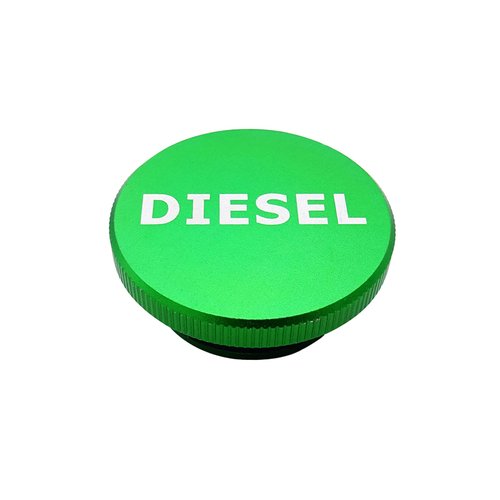 WeiSen Diesel Fuel Cap for Dodge, Magnetic Ram Diesel Billet Aluminum Fuel Cap Compatible with 2013-2018 Dodge Ram 1500 2500 3500 (Includes 2 O-Rings)