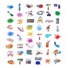 100 Pack Art Painting Stickers, Art Painting Party Favors, Birthday Decorations