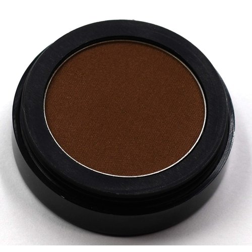 Pure Ziva Brazilian Brown Cinnamon Chestnut Bronze Pressed Powder Single Vegan Eyeshadow; Talc, Paraben & Cruelty Free