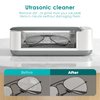 KECOOLKE Ultrasonic Jewelry Cleaner, 400ml Sonic Cleaner with Digital Timer for Eyeglasses, Rings, Coins，Silver，Denture Ultrasonic Cleaner Solution for Gifts
