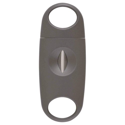 Xikar VX V-Cut V Cutter, Cigar Cutter, Up to 64 Ring Gauge, Razor-Sharp Blade Provides A Clean Cut Every Time, Concave Design for Cigar Rest, Gunmetal