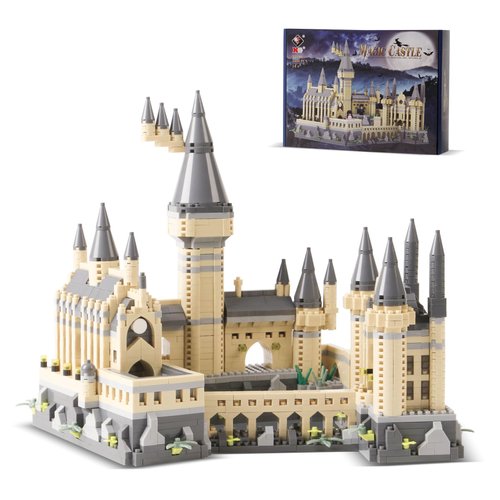 2680PCS Micro Blocks Harry Magic Castle Building Blocks Toys,Creative Ideals Hog Tower Building Sets, Best Gift for 14+ Boys, Girls or Adults