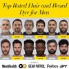 Cleverman Hair & Beard Dye Kit for Men, All-in-One Reusable Mens Hair Color, Natural Gray Coverage, Ammonia-Free Beard Mustache Dye for Men (Black for Black Men)