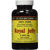 YS Eco Bee Farms Royal Jelly 2,000 mg - 75 Capsules (Pack of 2)