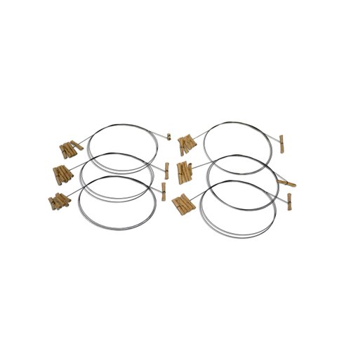 Cat Dancer Interactive Cat Toy - Fun and Fitness for Your Furry Friend - Engaging Paper Roll Attached with 30 Inches Flexible Spring Steel Wire for Playful Cats – 6 Pack