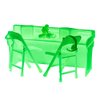 Glow in The Dark Commentator Table Playset for Wrestling Action Figures