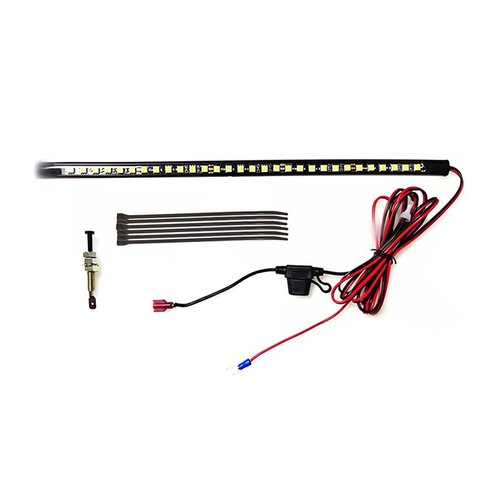 HIPOPY Car LED Work Light Kit, 12V Under Hood Work Inspection Lights, Automatic On/Off Underhood Work Light Kit, Waterproof IP67 Self-Adhesive Car LED Lights Bars fits Any Vehicles