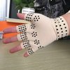 Chargen Arthritis Gloves Compression Gloves Fingerless Gloves Magnetic Anti-Arthritis Therapeutic Therapy Fingerless Gloves Relief Hand Pain Relief Heal Joints Relief ((Nude)