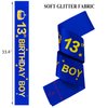 13th Birthday Gifts for Boys,13th Birthday Hat Boys,13th Birthday King,13 Birthday Crown Boy,13 Birthday Boy Sash,13th Birthday Decoration for Boys,13 Year Old Boys Birthday,Happy 13th Birthday Boy