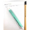 Jovely Retractable Click Pocket White Latex-Free Eraser for Pencil Writing, Portable Pen-Style Pencil Erasers, Premium Rubber Stick Eraser with 3 Assorted Barrels