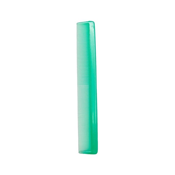 Generic Plastic Comb Smooth Styling and Detangling for All Hair Types (Green)