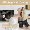 BRBASAP Universal Blow Dryer Comb Attachment Hair Styling Tools and Accessories Fits All Dryers Hair Care Products Concentrator Nozzle for Salon Styling Replacement Nozzle Comb for Diameter, Black