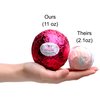 Mermaid Love Potion Bath Bombs Gift Set of 2 with Size 7 Ring Surprise Inside Each Made in USA