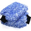 TAKAVU New Car Wash Mitt, 2 Pack Premium Cyclone Microfiber Washing Gloves, Holds Tons of Sudsy Water for Effective Washing, Machine Washable, Lint Free, Scratch Free