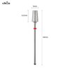 NMKL38 Small Tapered Barrel Diamond Nail File Drill Bit Cuticle Cleaner Burr Tool for Electric Drill Machine Manicure Pedicure Polishing Kit (5.2x9.8-F)