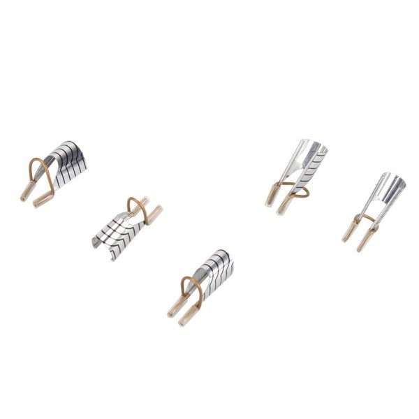 Olymstore(TM) 5pack Reusable Nail Art Forms Uv Gel French Acrylic Tips Protector Tool